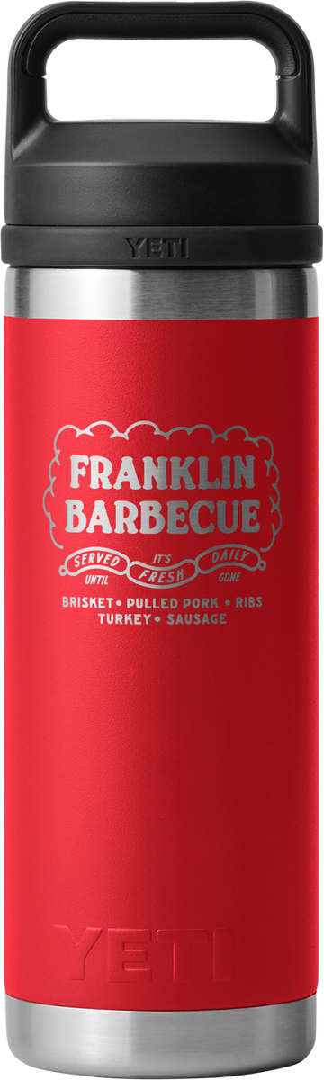 18oz Custom Yeti Bottle – Franklin Barbecue