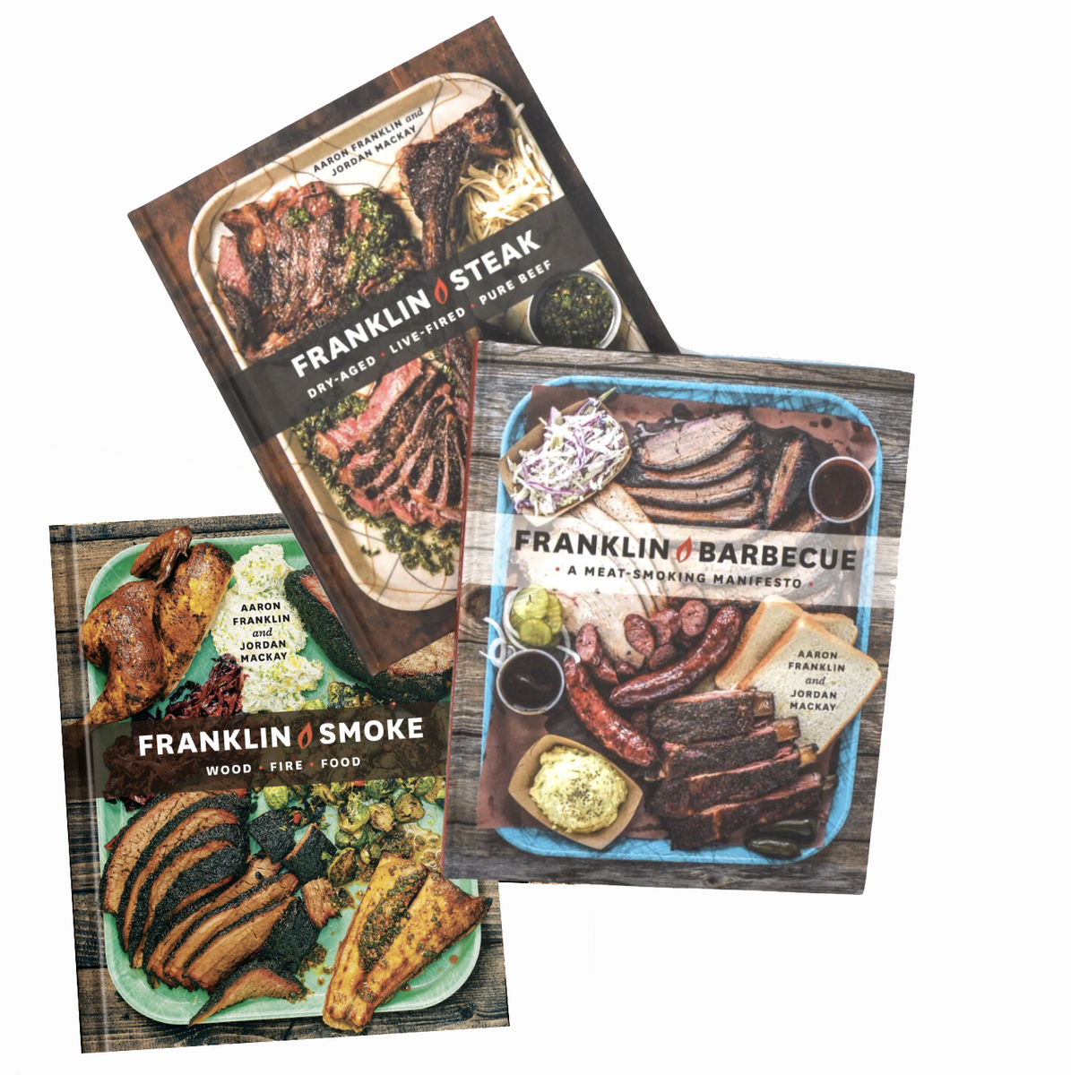 Books Trio: Franklin Barbecue: A Meat-Smoking Manifesto & Franklin Ste ...