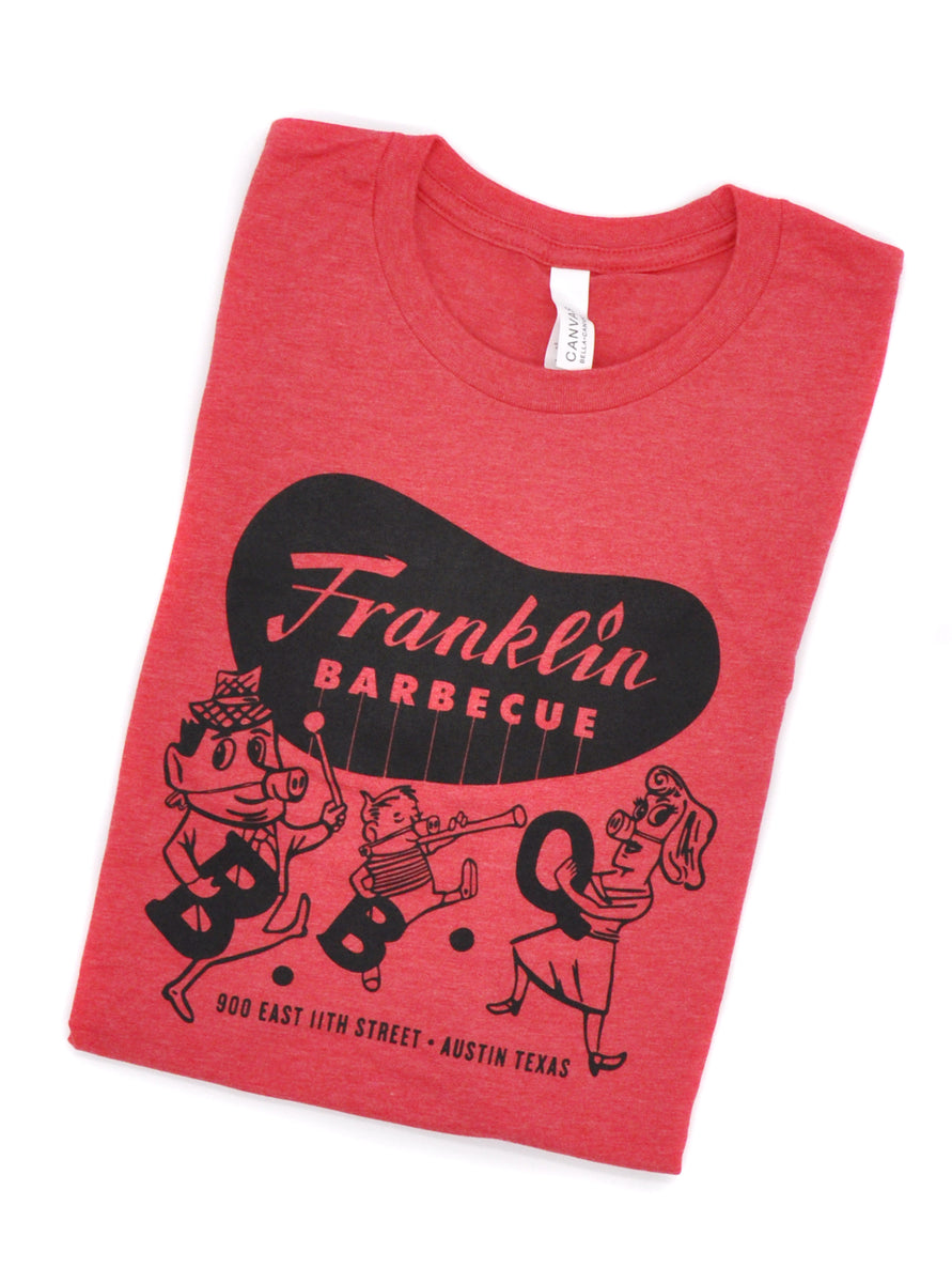 Black Franklin Barbecue T-Shirt