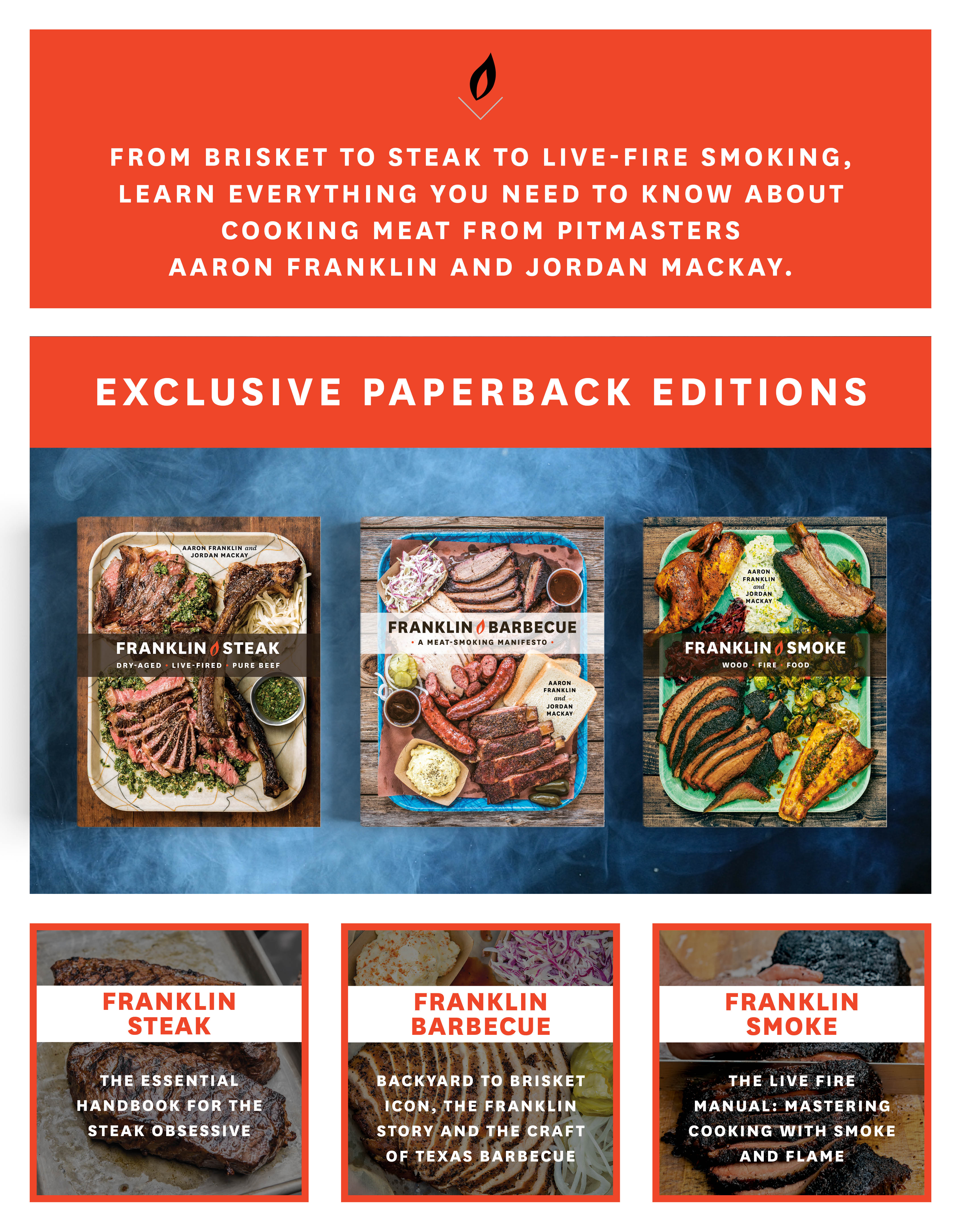 Paperback Set: The Complete Franklin Barbecue Collection