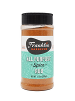 Franklin Barbecue All Purpose Spice Rub - 11.5oz Bottle of Texas Craft Seasoning