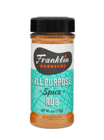 Franklin Barbecue All Purpose Spice Rub - 6oz Bottle of Texas Craft Seasoning