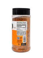 Franklin Barbecue Brisket Rub label showing nutritional