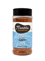 Franklin Barbecue Pork Spice Rub - 11.5oz Bottle of Texas Craft Seasoning