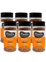 Franklin Barbecue Brisket Spice Rub 11.5 oz Bundle - 6-Pack options