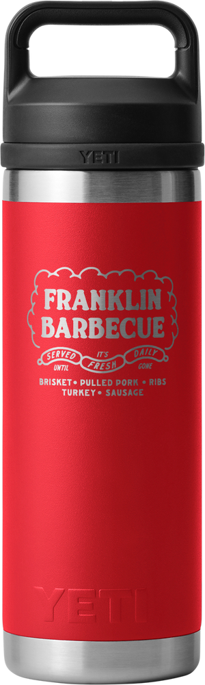 18oz Franklin Barbecue Yeti Bottle