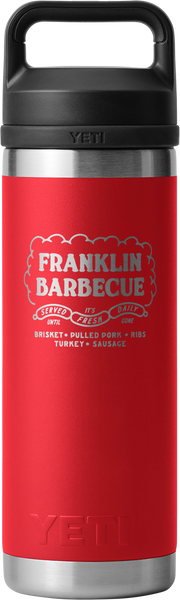 18oz Franklin Barbecue Yeti Bottle – Franklin BBQ Shop 18oz Franklin Barbecue Yeti Bottle – Franklin BBQ Shop