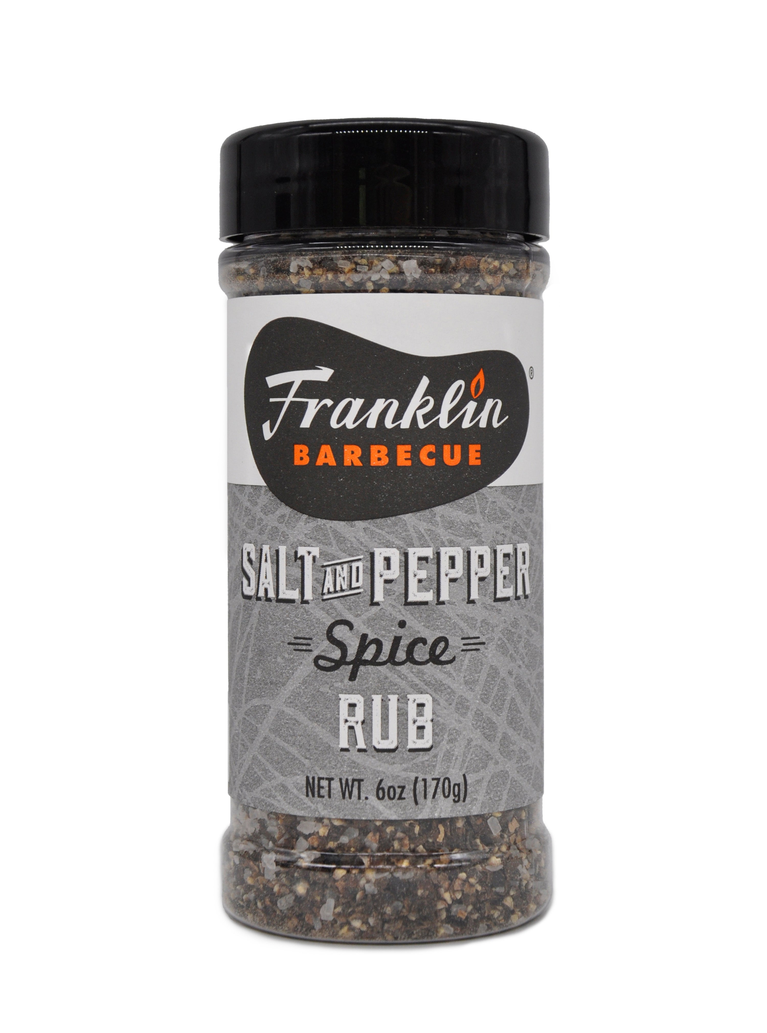 Franklin Salt & Pepper Spice Rub - 6 oz Bottle