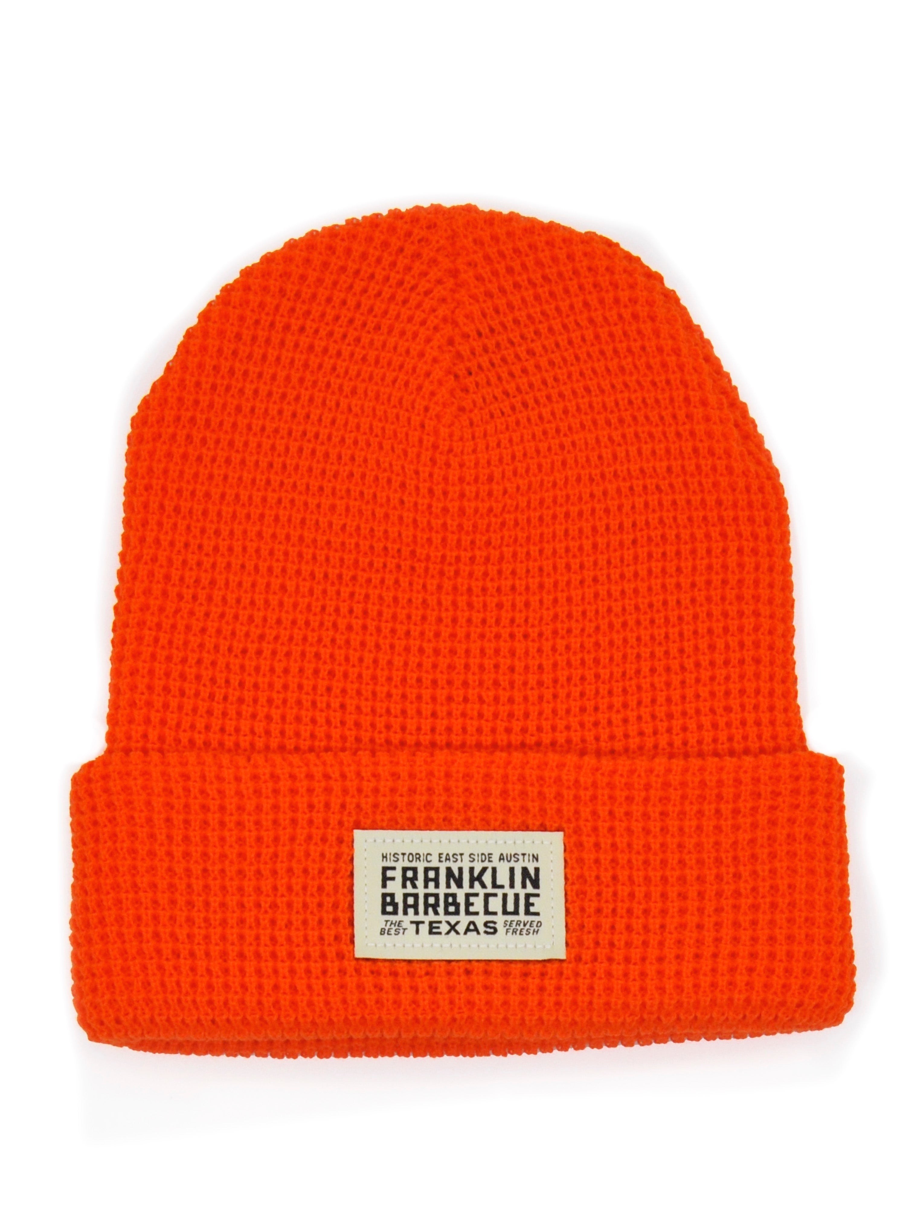 Waffle Knit Franklin Barbecue Beanie