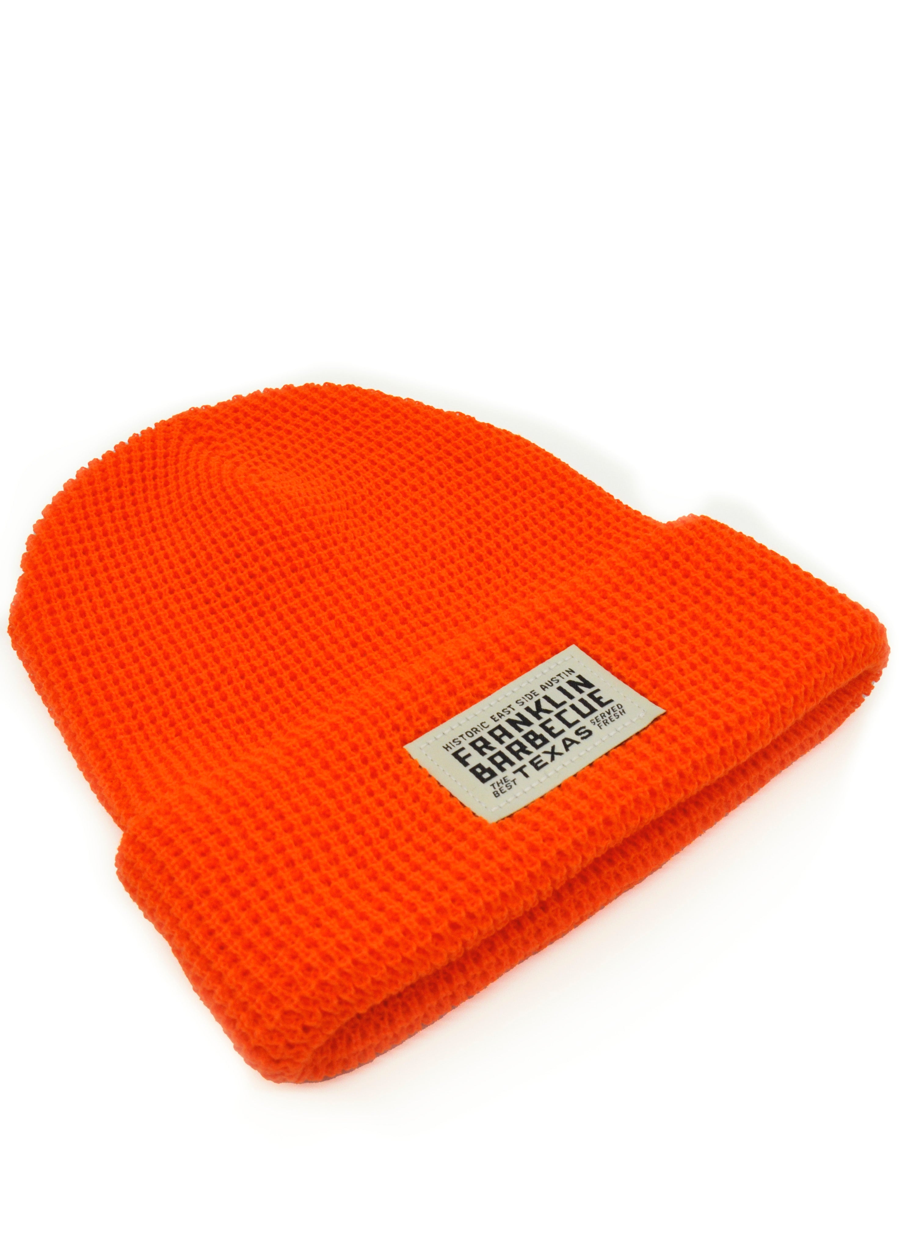 Waffle Knit Franklin Barbecue Beanie