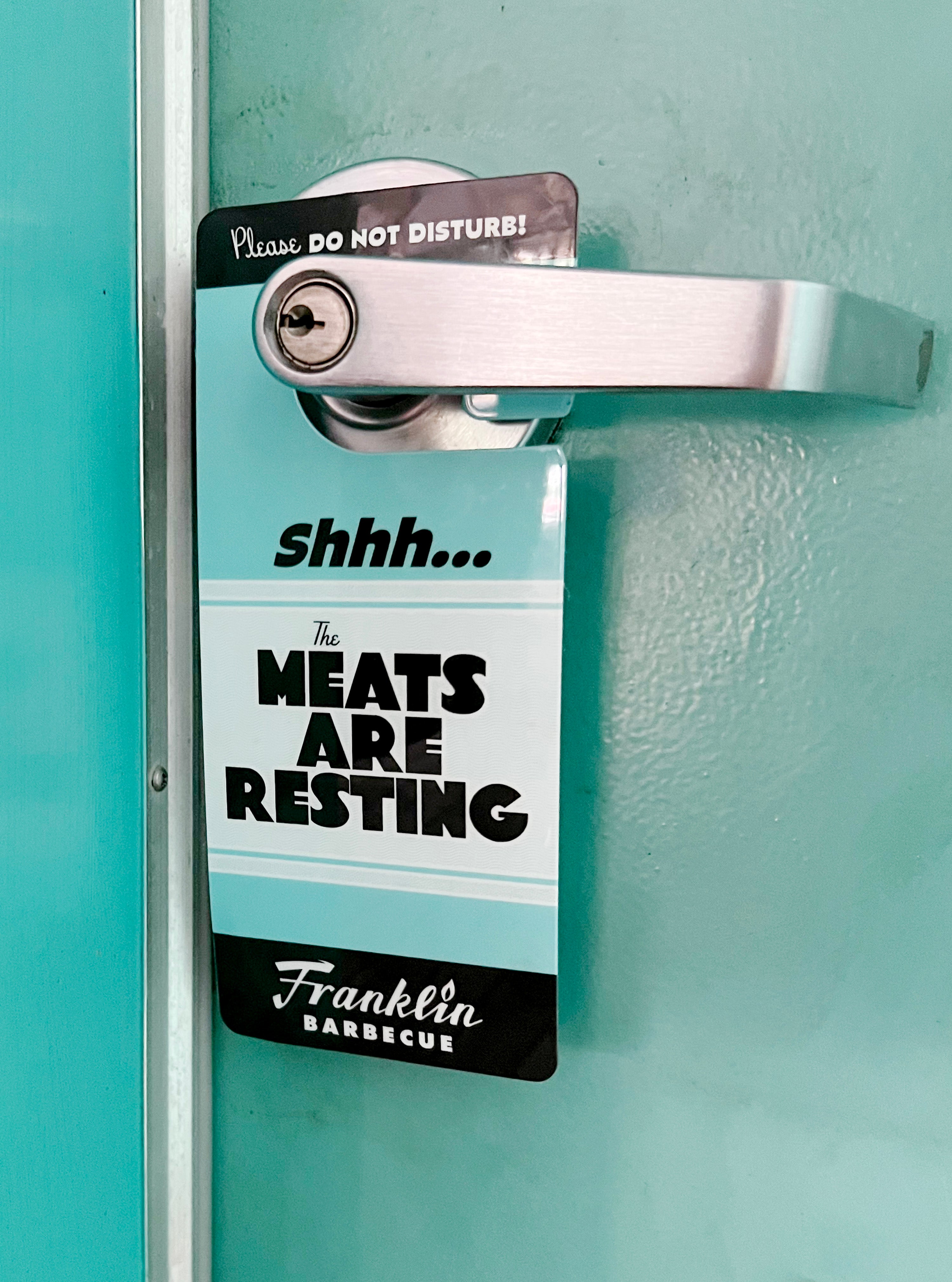 Do Not Disturb The Meat Door Hanger
