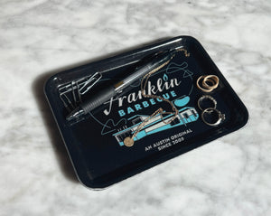 Extra Small Black Franklin Barbecue Tray