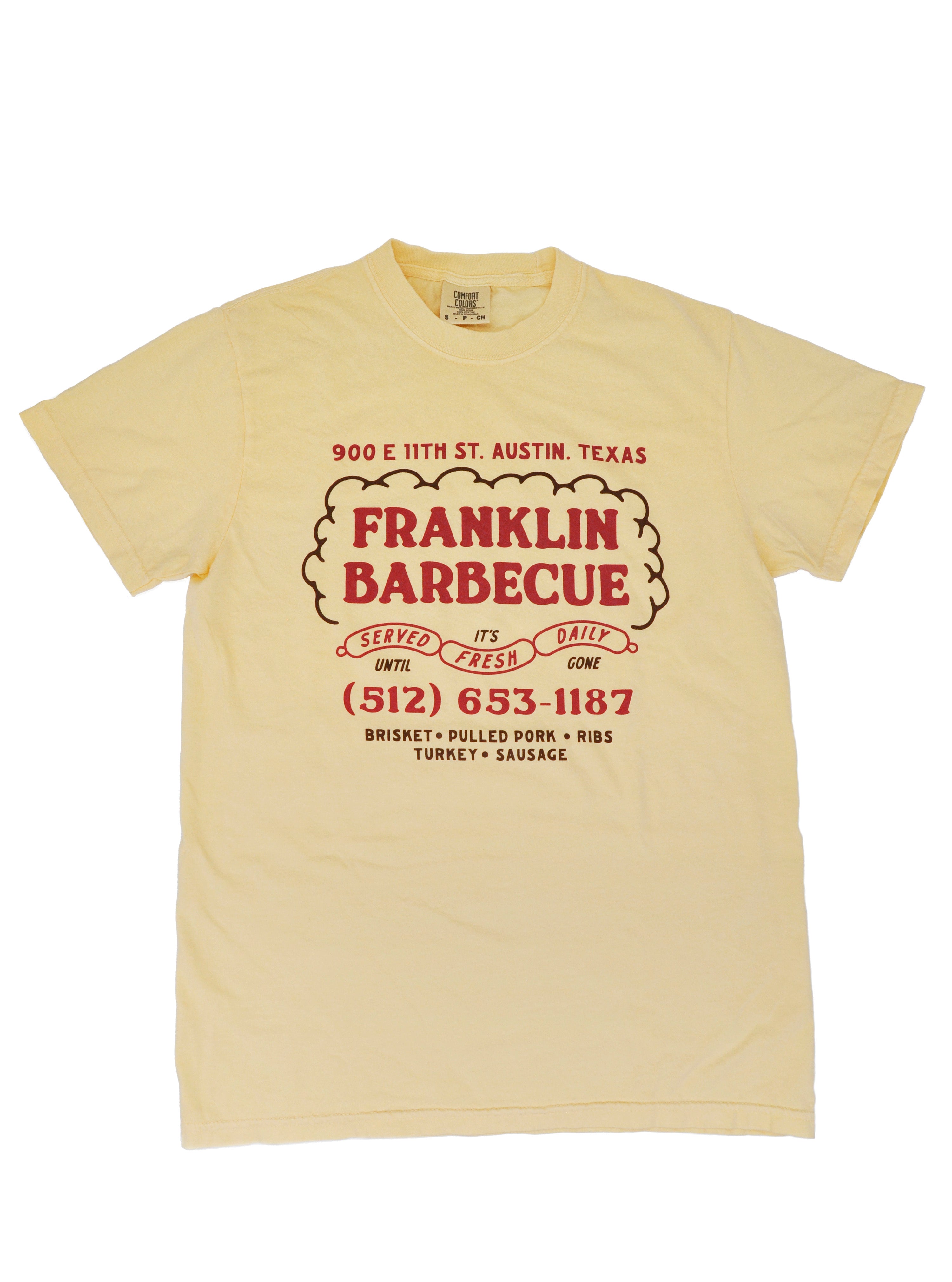 Butter Franklin Barbecue Smoke Cloud T-Shirt