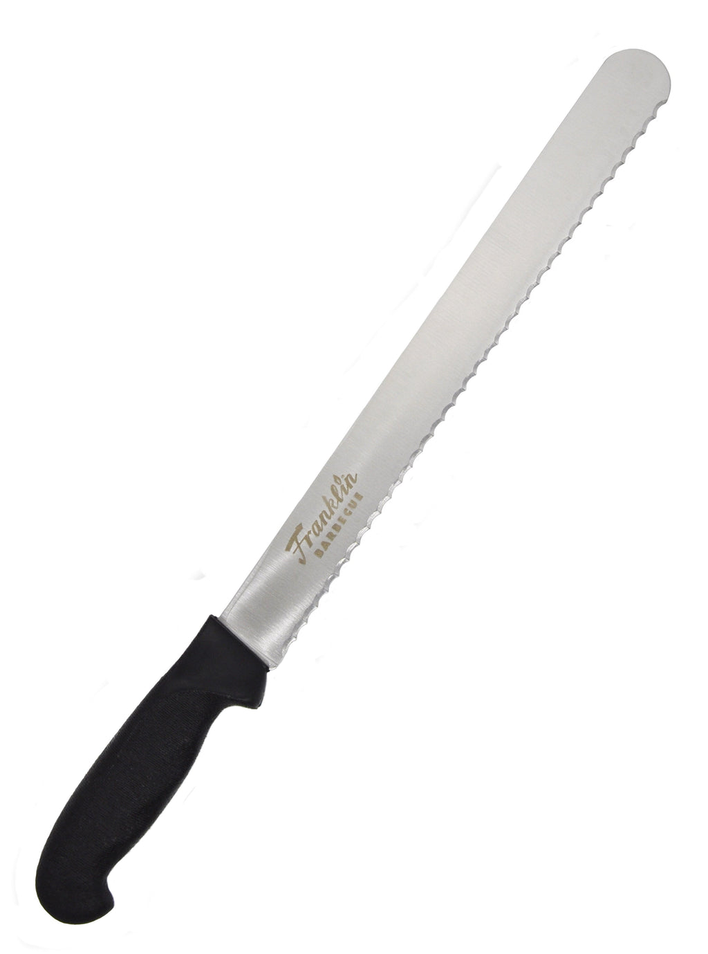 Franklin Dexter-Russell Slicer knife with stainless steel blade and black plastic handle